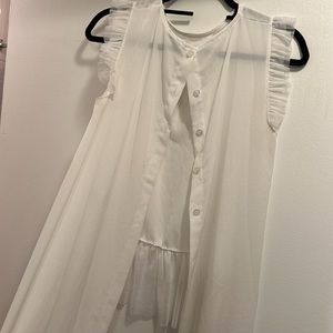BEAUTIFUL white blouse! Worn once